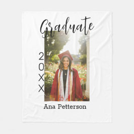 Graduate Foto Moderne Klassik hinzufügen Jahrname  Fleecedecke