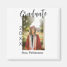 Graduate Foto Moderne Klassik hinzufügen Jahrname  Magnet
