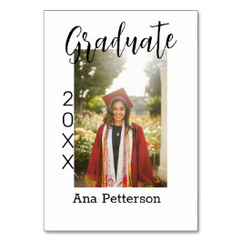 Graduate Foto Moderne Klassik hinzufügen Jahrname  Tischnummer
