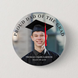Graduate Foto Proud Vater des Grad Button