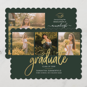 Graduate Fotos Script Abschluss 2025 Ankündigung