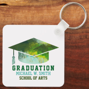 Graduate Green Schlüsselanhänger