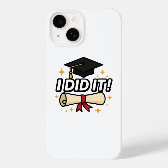 "Graduate in Style – 2025 Edition Case-Mate iPhone 14 Hülle (Rückseite)