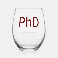 Graduate Keepake Name PhD Abschluss