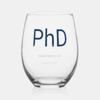 Graduate Keepake Name PhD Abschluss