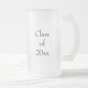 Graduate-Klasse der Tasse Anpassen von Datum und N