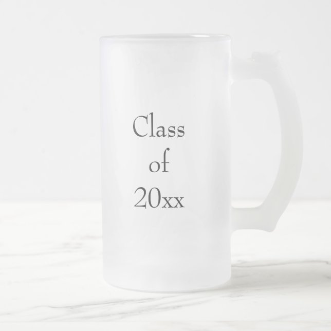 Graduate-Klasse der Tasse Anpassen von Datum und N (Rechts)