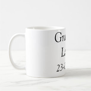 Graduate-Klasse von 20xx Congratulate add name dat Kaffeetasse