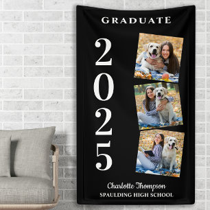 Graduate Personalisiert Foto Collage Name Year Banner
