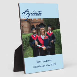 Graduate Plaque Fotoplatte
