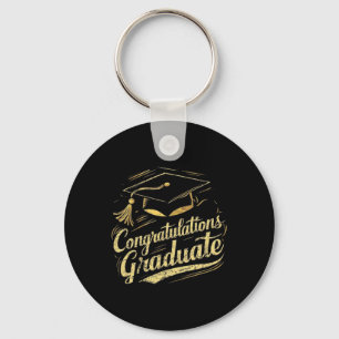Graduate Sie haben es gemacht Cl of 2024 Abschluss Schlüsselanhänger