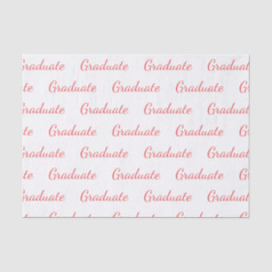 Graduate Simple Modern Abschluss Seidenpapier