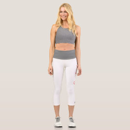 Graduate Simple Modern Minimalistisch Abschluss Capri Leggings