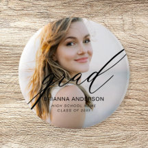 Graduate Simple Modern Script Minimalistisch Foto