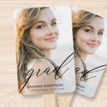 Graduate Simple Modern Script Minimalistisch Foto