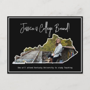 Graduate Uni Bound Kentucky Postkarte