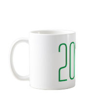 Graduating Senior Green Coffee Mug Class of 2021