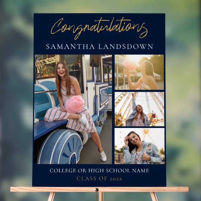 Graduation 2024 Photo Collage (Neutre)