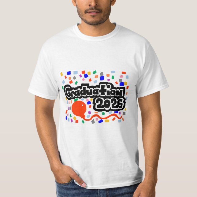 Graduation 2026 T-Shirt (Vorderseite)