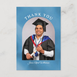 Graduation Arch Thank You card Karte