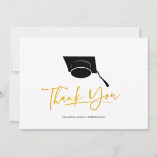 Graduation Cap 2024 Grad Script Dankeskarte