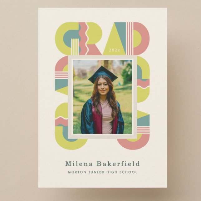 Graduation card class of 2026 celebration invitati einladung (Von Creator hochgeladen)