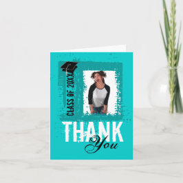 Graduation Carte de remerciements Ajouter photo Tu