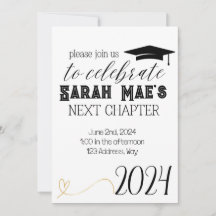 Graduation Chapitre suivant Invitation du Grad Par