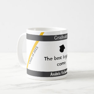 Graduation citation 5 tasse de café