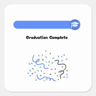 Graduation Complete | Sticker | Phone | Laptop