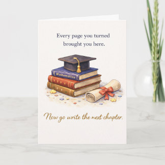 Graduation Congratulations Card Karte