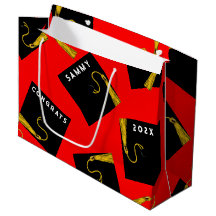 Graduation créative 2025 Grand sac cadeau