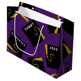 Graduation créative 2025 Grand sac cadeau