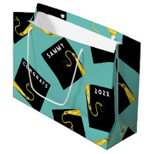 Graduation créative 2025 Grand sac cadeau