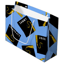 Graduation créative 2025 Grand sac cadeau