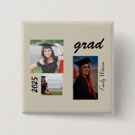 Graduation Grad 2025 personalized  Button