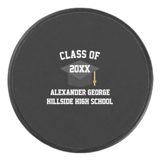 Graduation Graduate Grad Senior Night Class Of Eishockey Puck