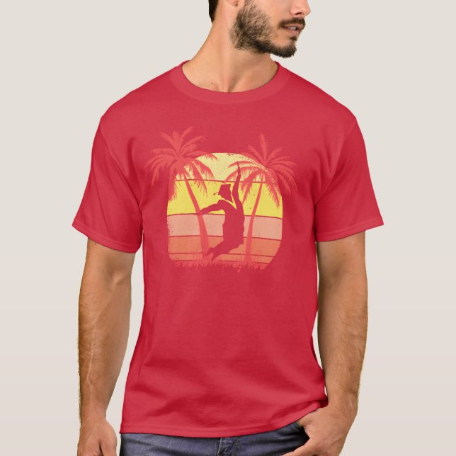 Graduation Jump Celebration Graduate Summer gift T-Shirt (Vorderseite)