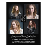 Graduation Keepsaké Photo moderne Collage Classy B
