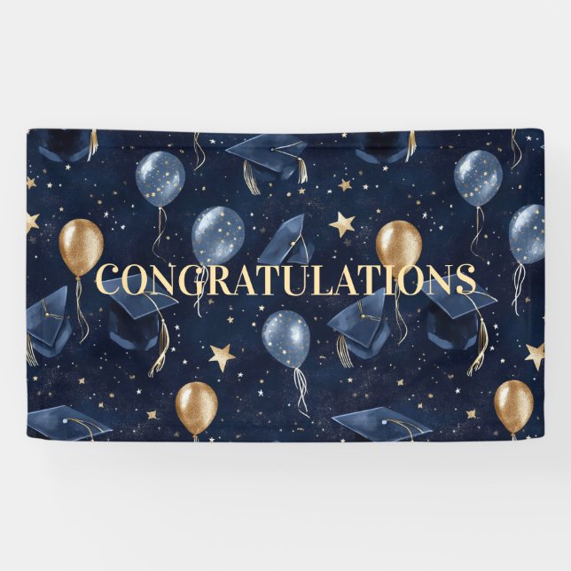 Graduation Party Banner (Horizontal)