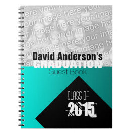 Graduation Party Class of 2018 Custom Guest Book 1 Notizblock