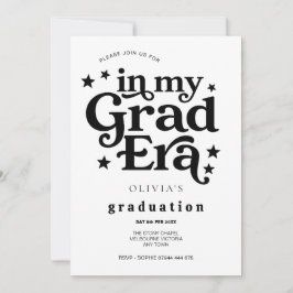 Graduation Party, Class of 2026, Modern Trendy Einladung