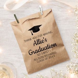 Graduation Party Congrat Grad Senior Class of 2025 Geschenktütchen