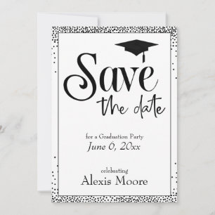 Graduation Party Enregistrer la date Carte magnéti