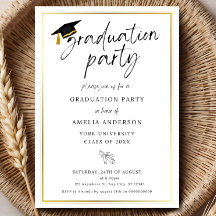 Graduation Party Invitation, Graduation Invitation