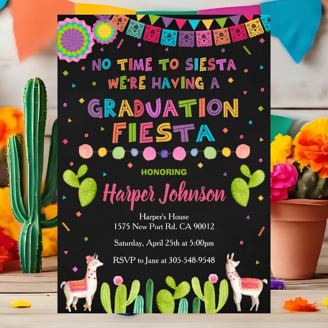 Graduation Party Invite Mexican Fiesta Invitation Einladung (Von Creator hochgeladen)