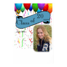 Graduation Party Poster Unterschrift