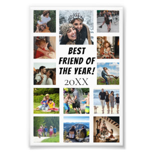 Graduation personnalisée 13 Photo Collage Poster