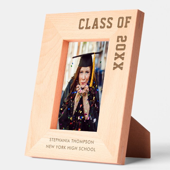 Graduation personnalisée Cadre d'image gravé (Personalized Graduation Engraved Picture Frame)
