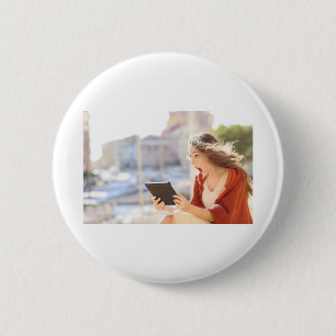 Graduation Photo Party Supplies, Button